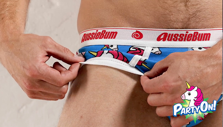 Slipy AussieBum Partyon Unicorn16